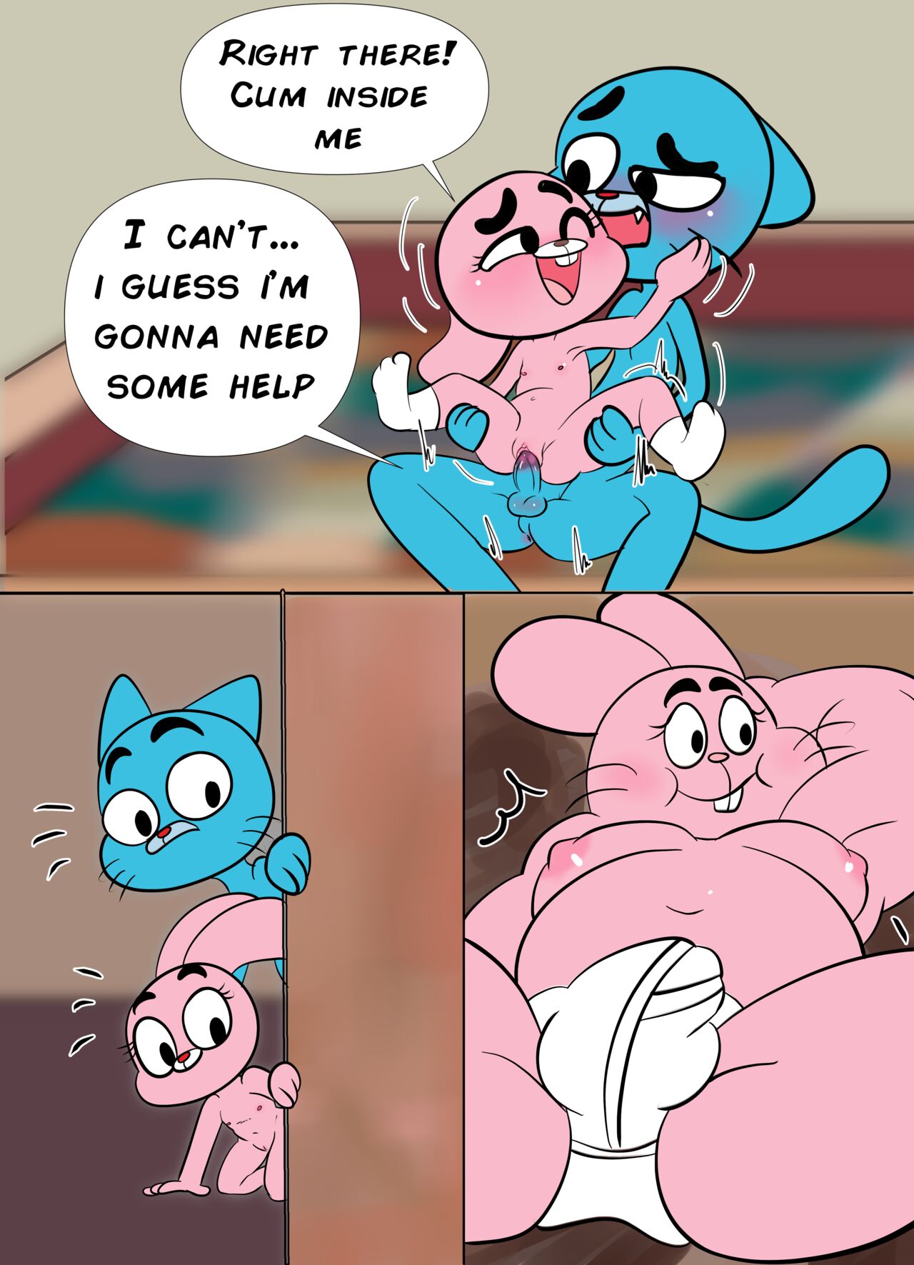 Gumballs needy - Page 1 - Comic Porn XXX