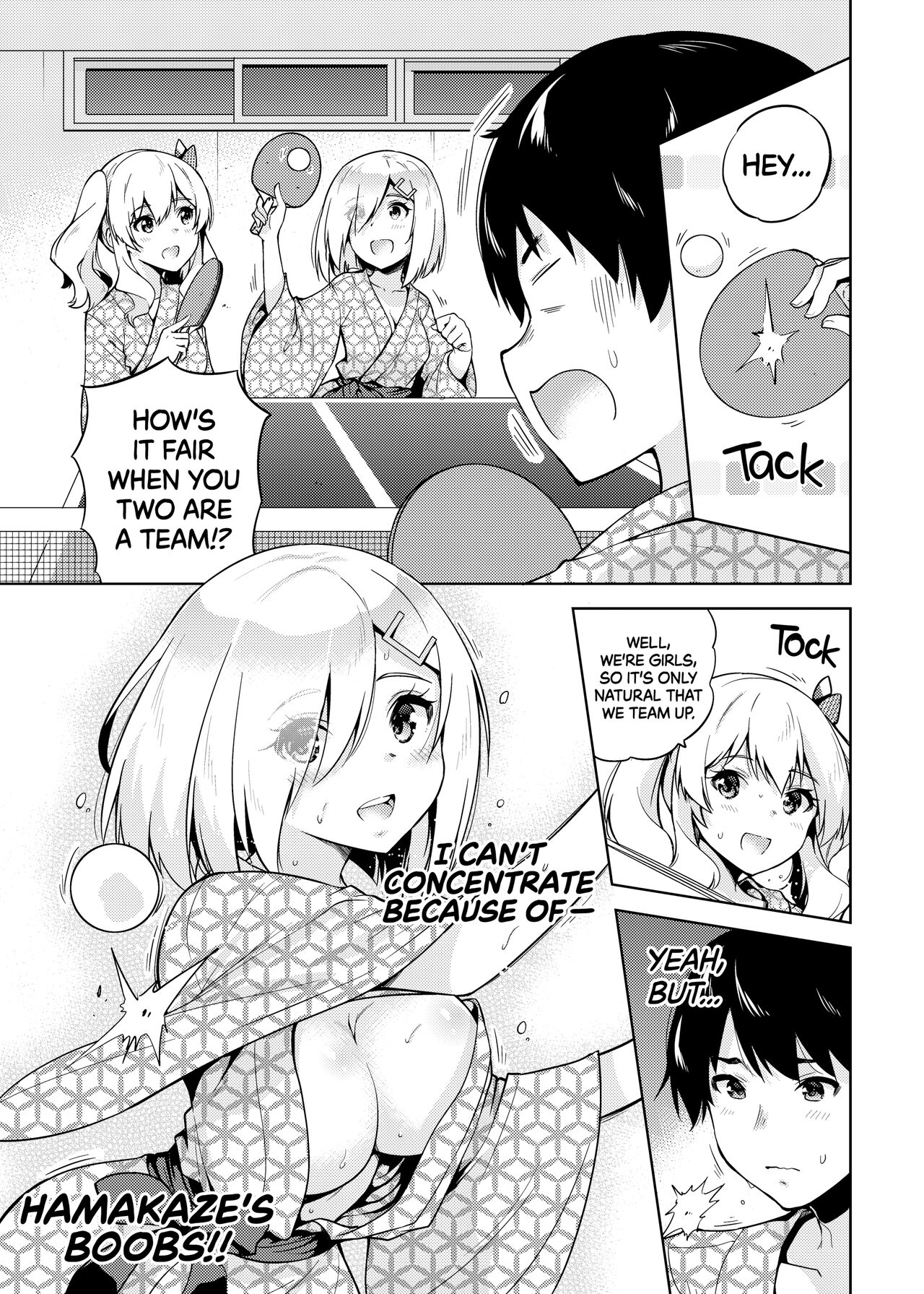 Hamakaze and Kashima in Hot Springs and Yukata page 4 full