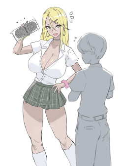 Nvidia mom & daughter