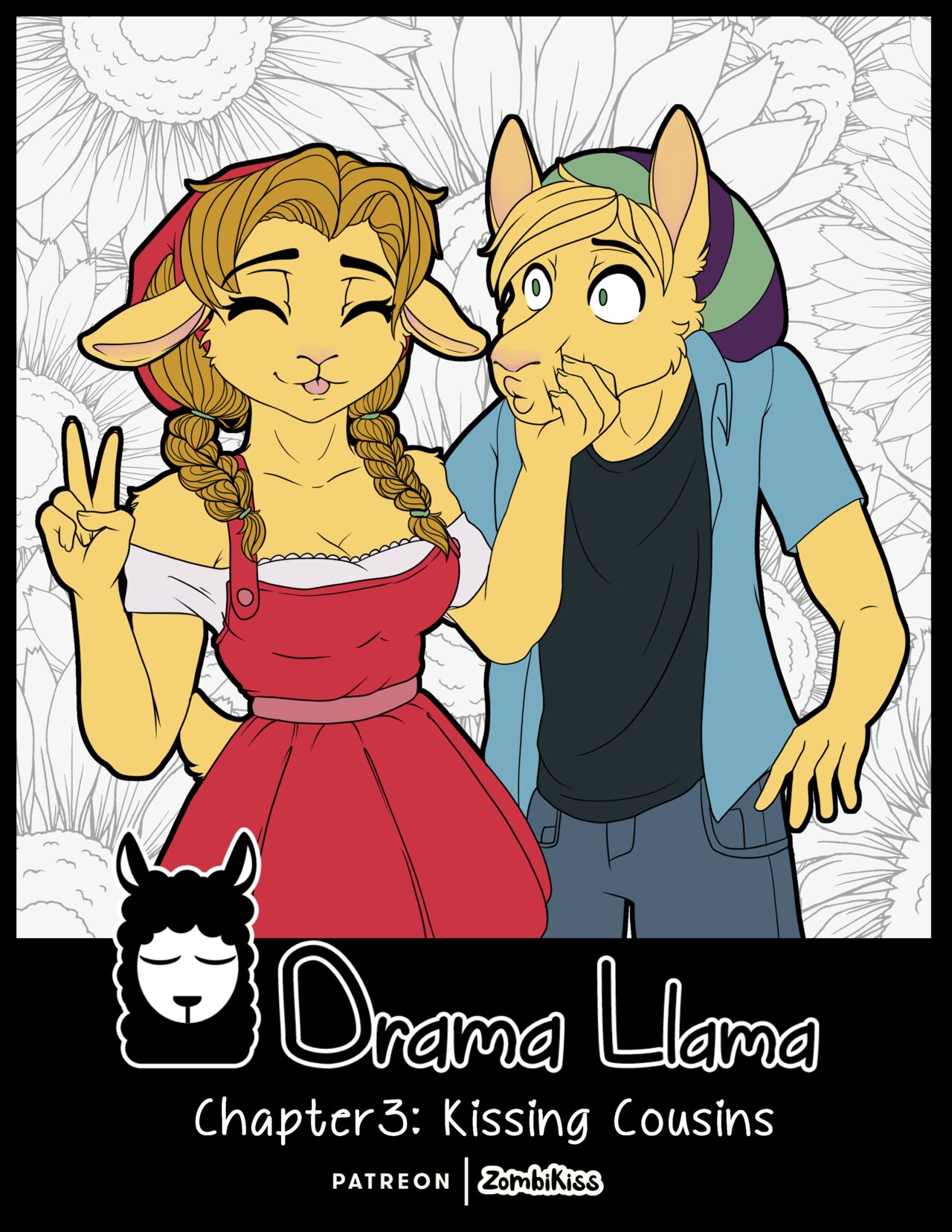 Drama Llama Ch. 3 page 1 full
