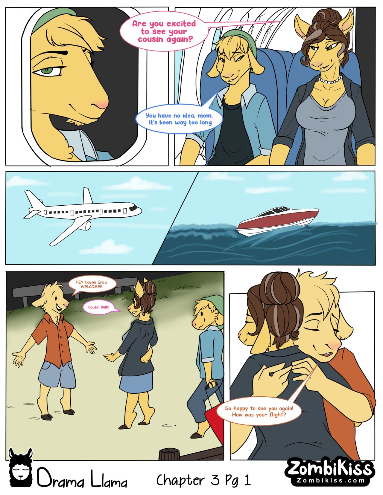 Drama Llama Ch. 3 page 2 full