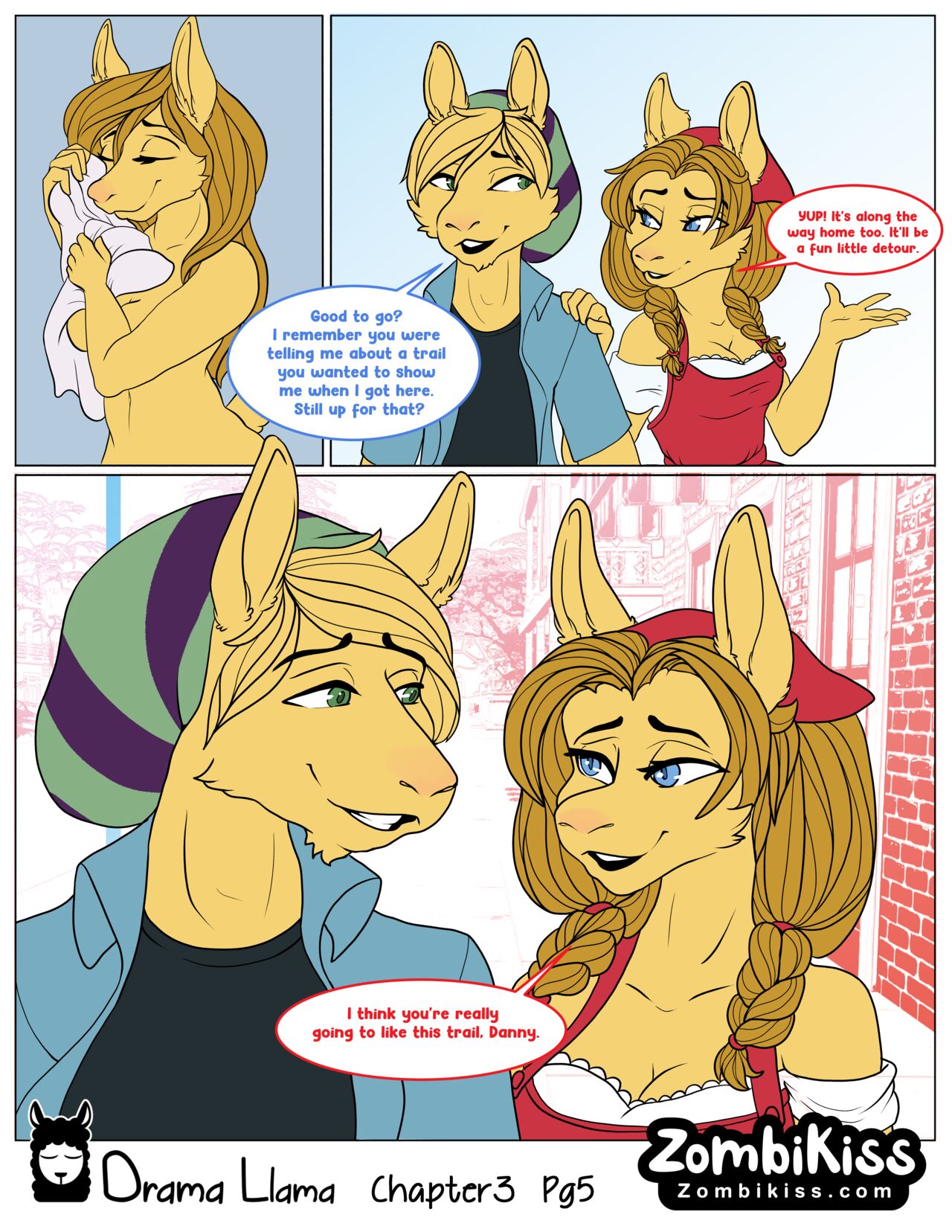 Drama Llama Ch. 3 page 6 full