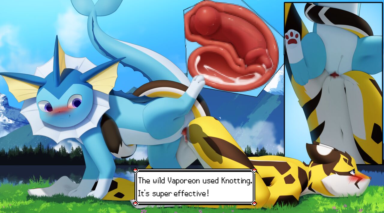 Steel Cat - The wild Vaporeon used knotting. page 9 full