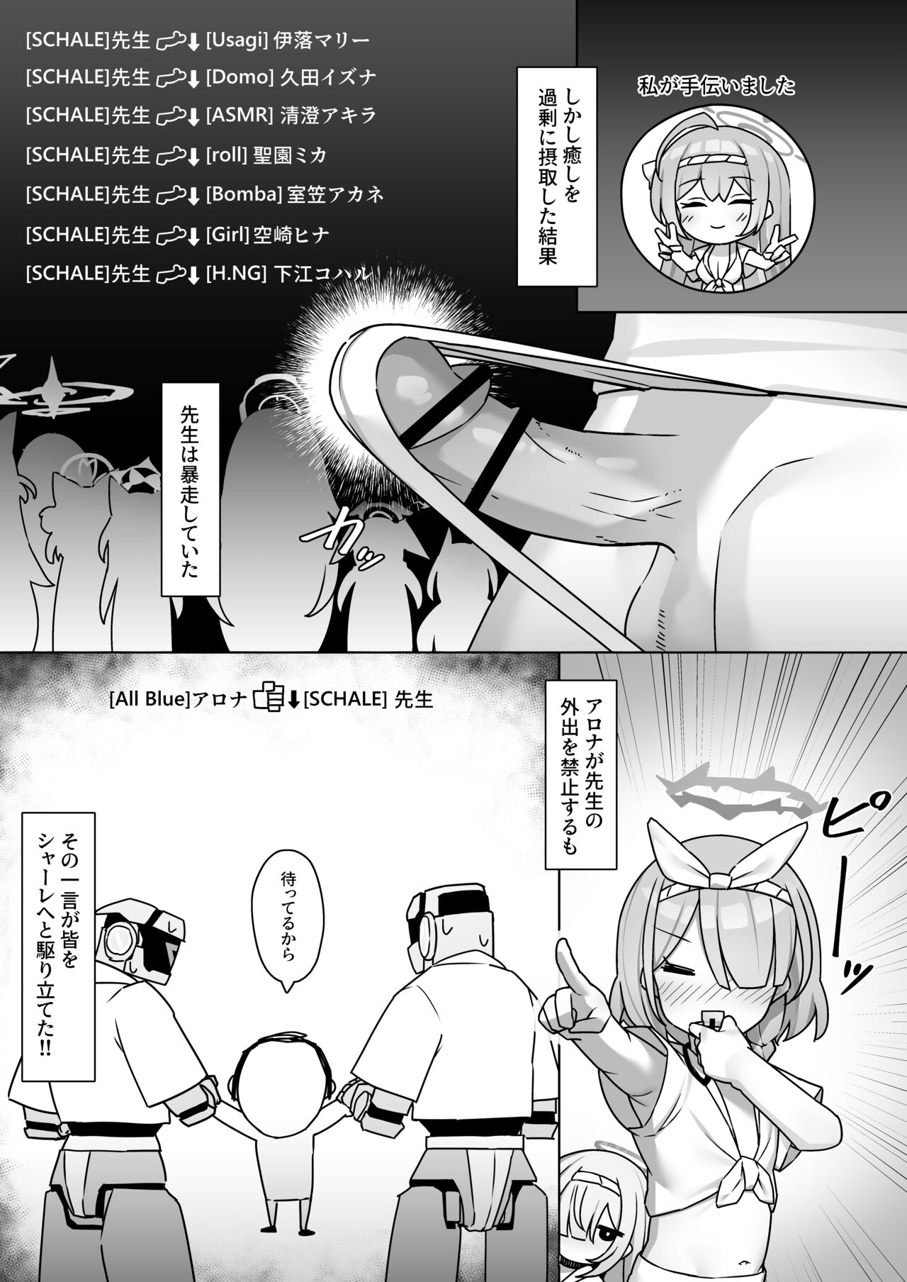 Soreike!! BluArch Fundoshi-bu -Mari Hen- page 4 full