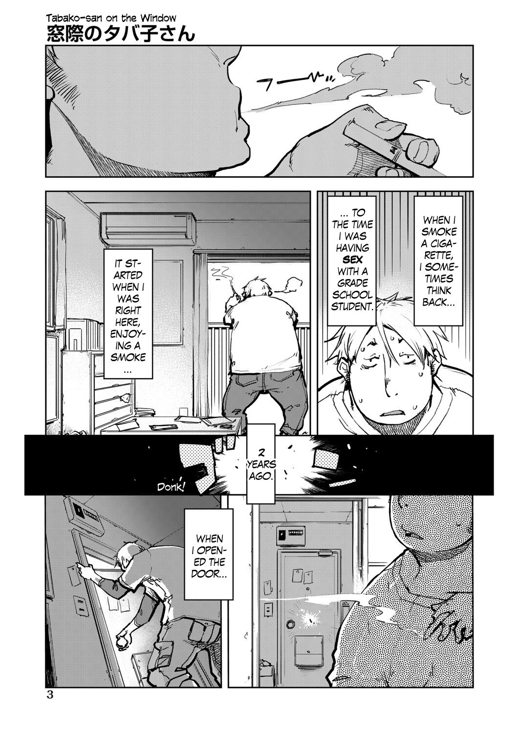 Madogiwa no Tabako-san | Tabako-san on the window Ch. 1-4 page 4 full