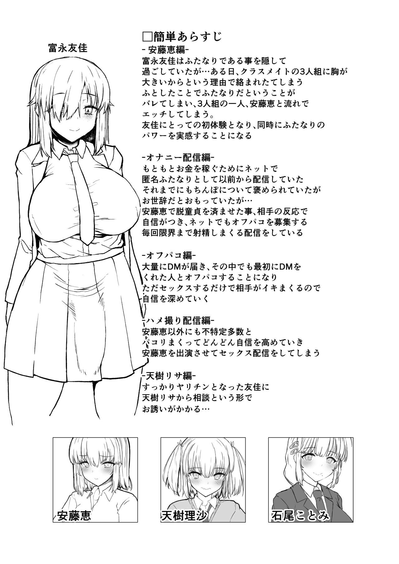 Futa Musume ni Itazura Shicha Ikemasen -Amagi Risa Hen- page 3 full