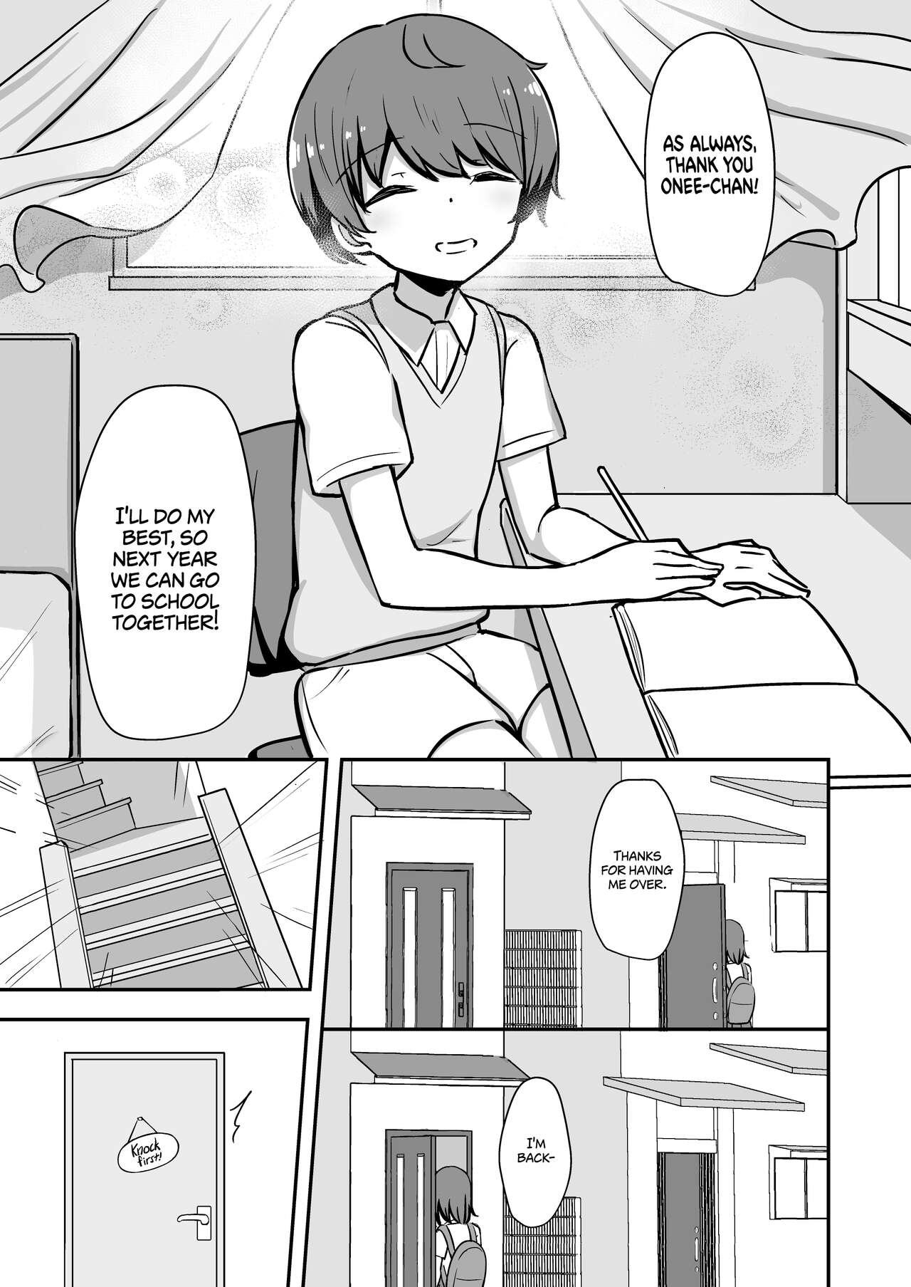 Boku to Onee-san no Kimochii Obenkyou | Pleasure Studies with Onee-chan page 4 full