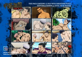 [BURANKOPRN] Jujutsu Kaisen - Besto Friendo Pack! cover