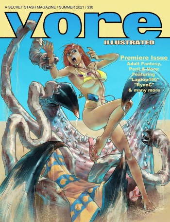 Vore Illustrated Summer 2021 RyanC/SecretStashComics cover