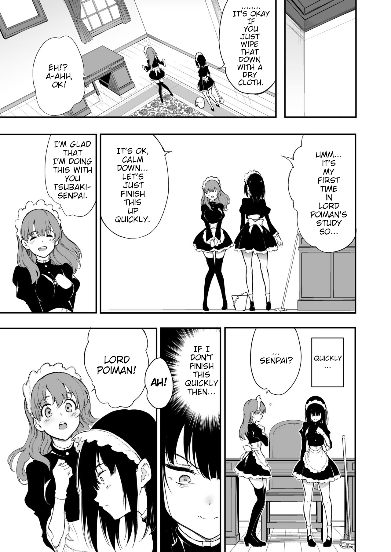 Maid Education: Fallen Aristocrat Rurikawa Tsubaki Chapter 3 page 11 full