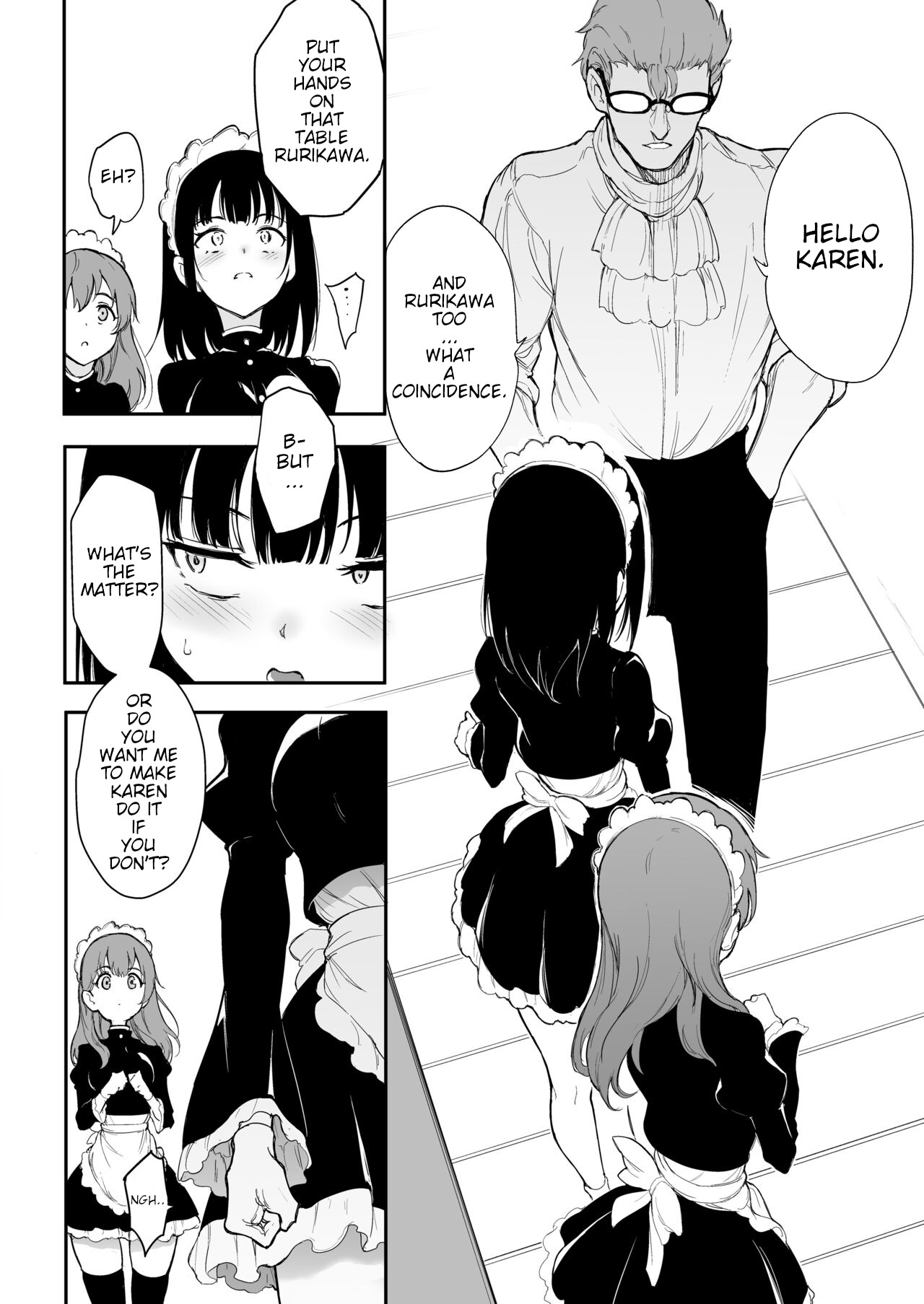 Maid Education: Fallen Aristocrat Rurikawa Tsubaki Chapter 3 page 12 full