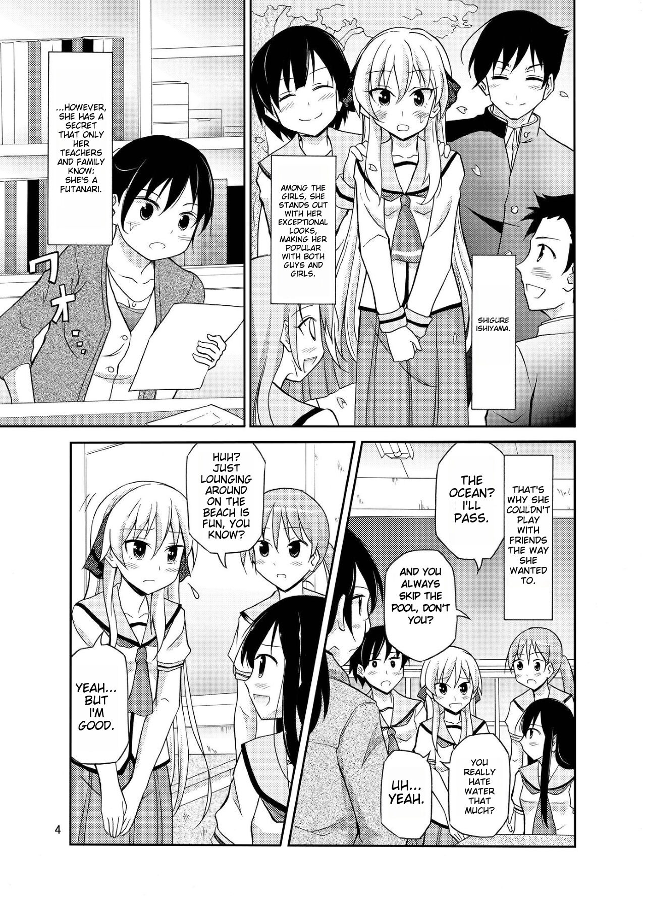Futanari Joshi no Konyoku Shuugaku Ryokou | Futanari Schoolgirl's Mixed Bathing Tour page 4 full