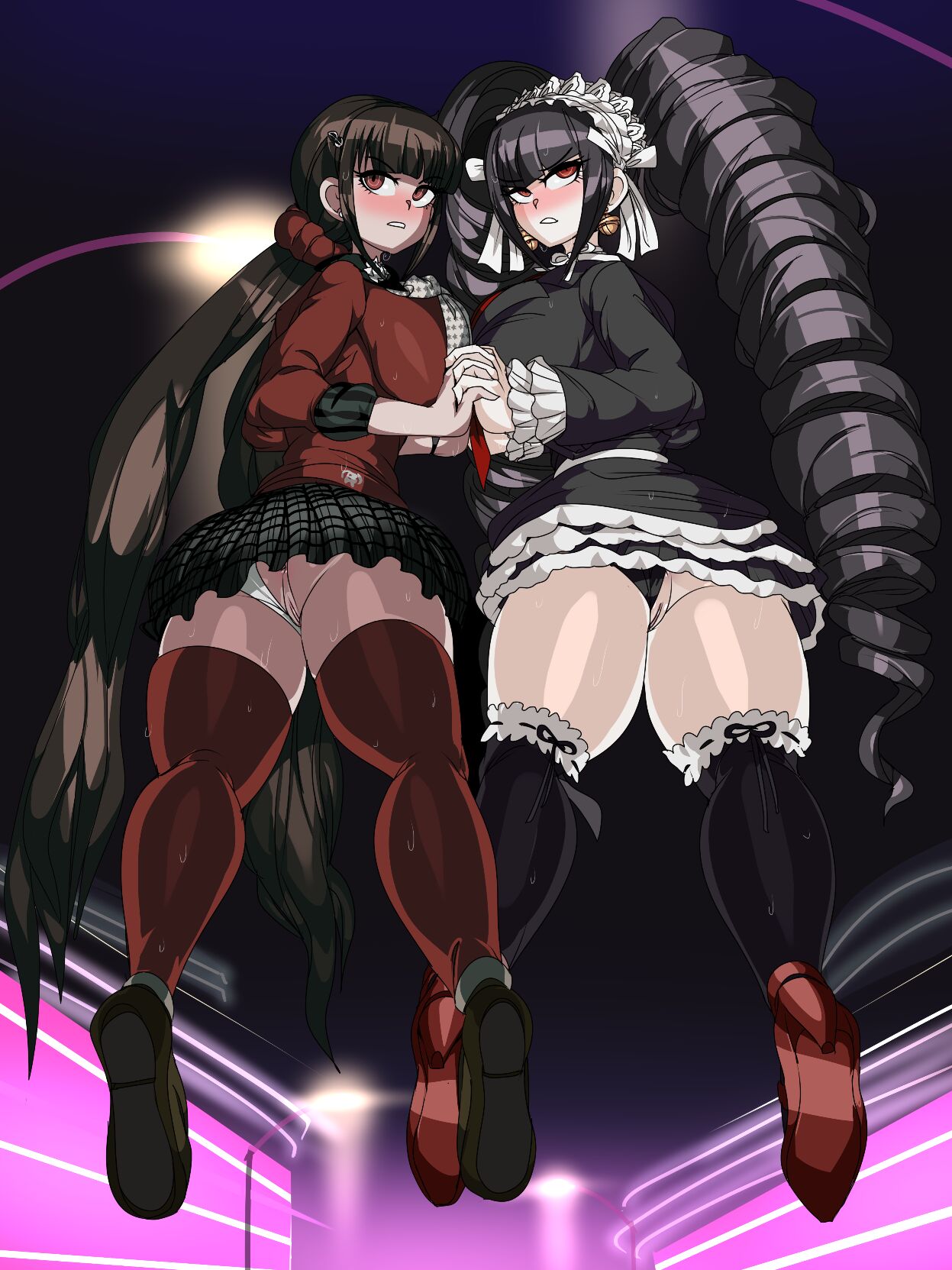 Maki Harukawa & Celestia Ludenberg page 1 full