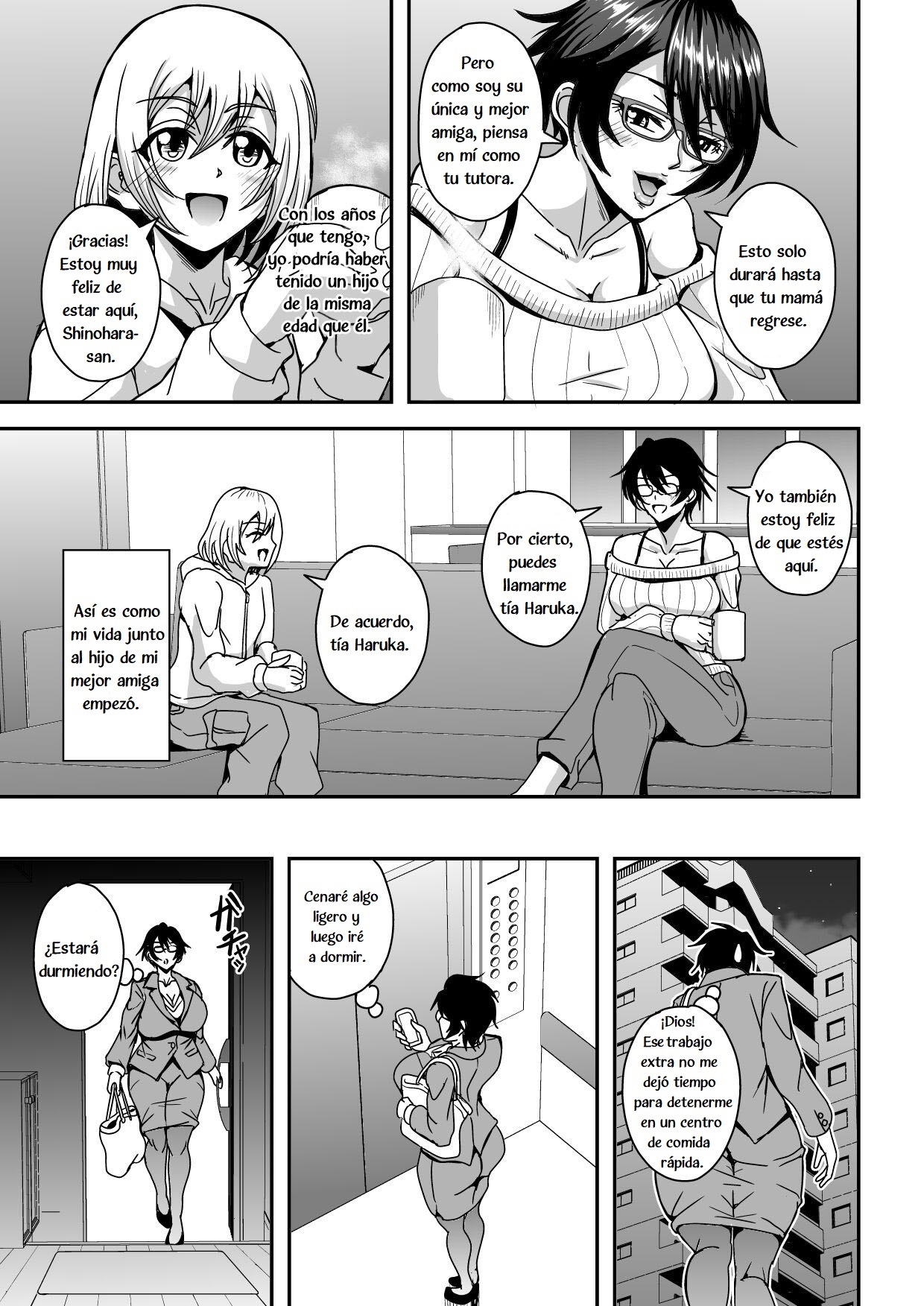 Arofour Dokushin BariCare Oba-san ga Yuujin no Musuko demo Aru Toshishita Danshi to no Kankei ni Hamaru Hanashi page 4 full