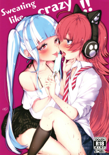 [Gesutarte Houkai (Momonipu)] Sweating like crazy!! (BanG Dream!) [Digital] cover
