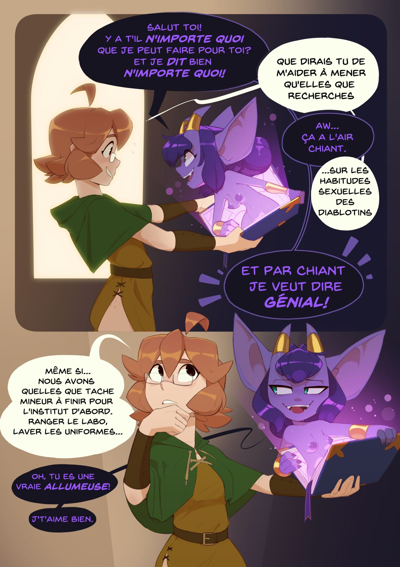 &  Monster Researcher Eclair and the Tome of Imps page 2 full