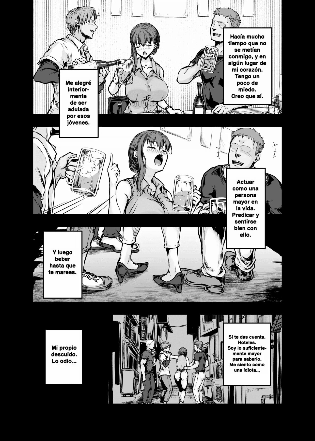 Watashi Kaerare Chaimashita AroThir OL ga Yarichin Daigakusei tachi no Chinpo ni Dohamari suru 1-3 page 11 full