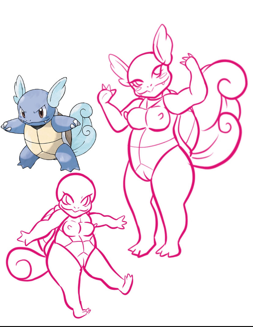 Pokémon Monster Girls page 3 full