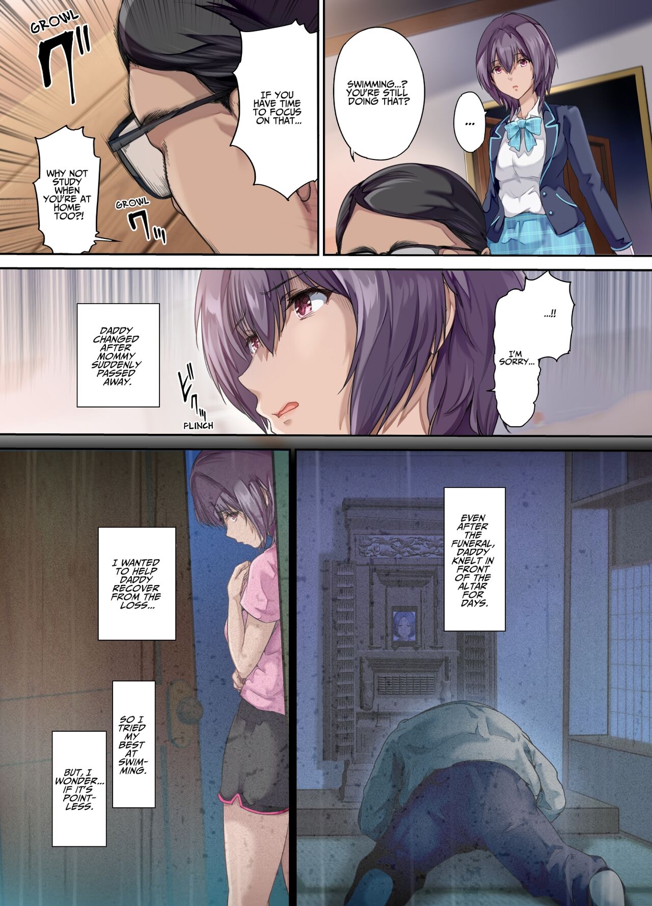 Houkago Dairizuma Sakura -Fuufu no Shinshitsu de Tanetsuke sareru Musume- |  Afterschool Substitute Wife -A daughter inseminated in the master bedroom-  - Page 4 - Comic Porn XXX