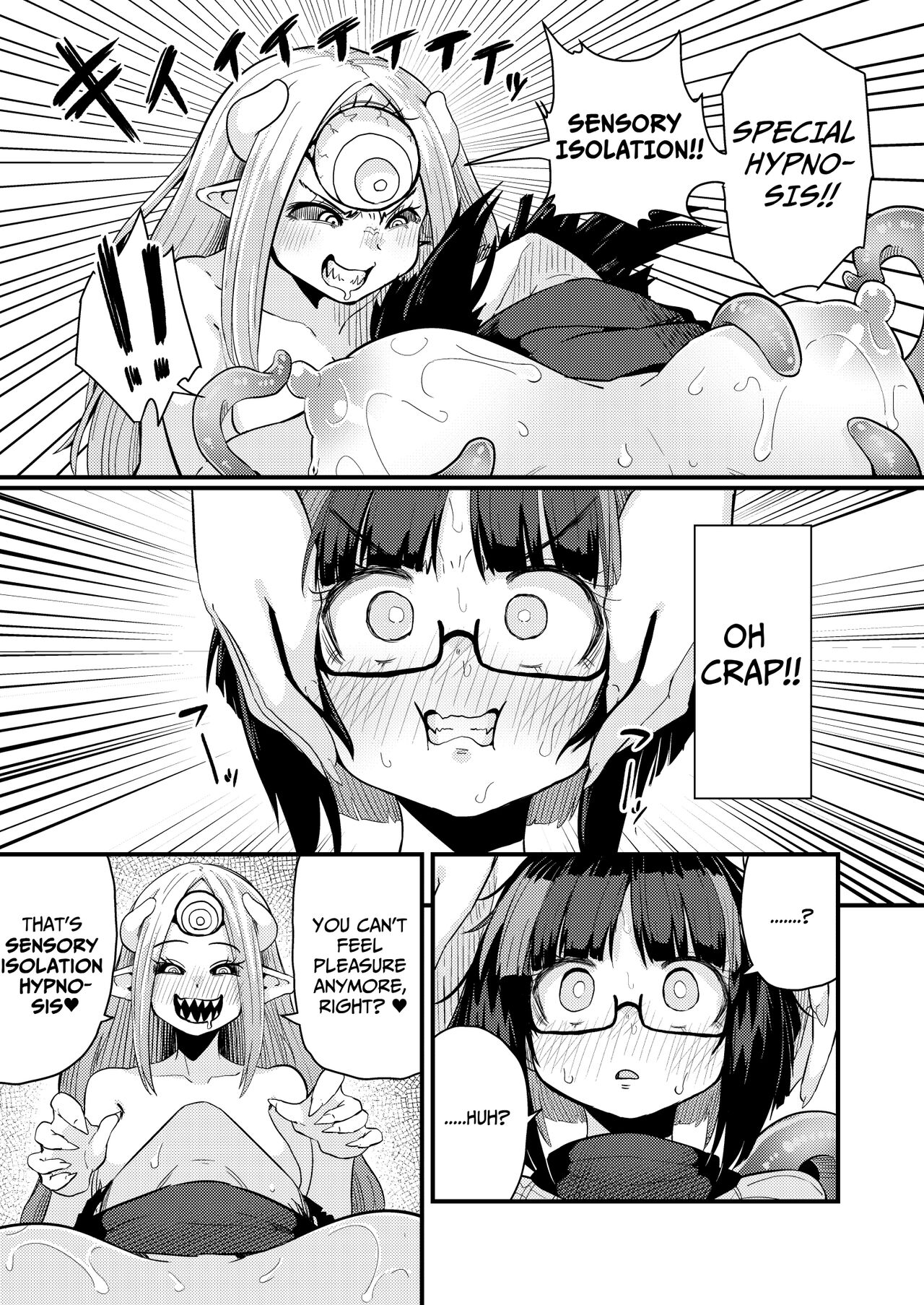 Kankaku Shadan Saimin de Cli to Nyoudou Semesarete mo Zettai Makemasen!!? | I Will Never Lose To Clit and Urethra Teasing Under A Sensory Deprivation Trance!!? page 12 full