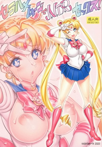 (C102) [Kashiwa-ya (Hiyo Hiyo)] Sera Hame Moon de NTR Sex ! | Sailor Fuck Moon's Netorate Sex! (Bishoujo Senshi Sailor Moon) [English] [q91] cover
