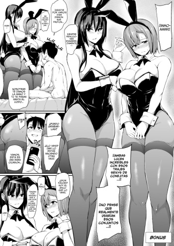 [Tachibana Omina] Kyonyuu Ga Futari Inai To Bokki Shinai Otto No Tame Ni Tomodachi O Tsurete Kita Tsuma 2 - Bonus [Spanish] [Trufitasscan] [Digital] cover