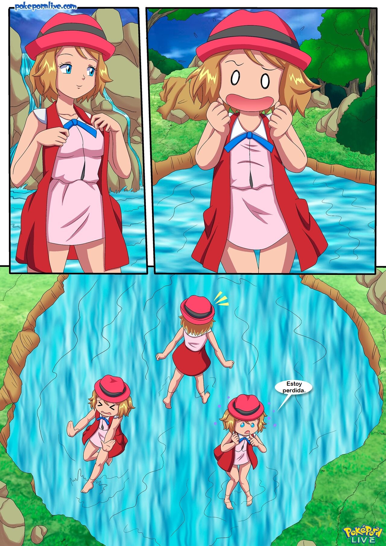 A hot break on the forest page 5 full