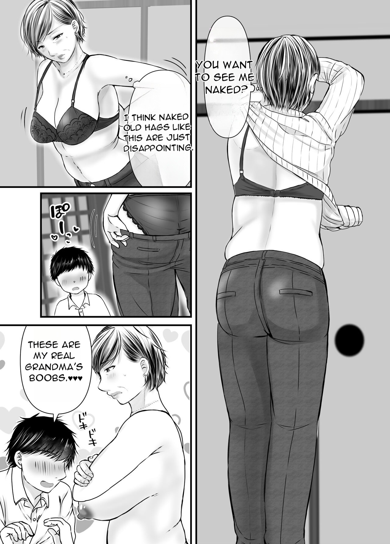 Sobo to Mago ~Mago ni Hajimete Nakadashi sareta Hi~ page 8 full