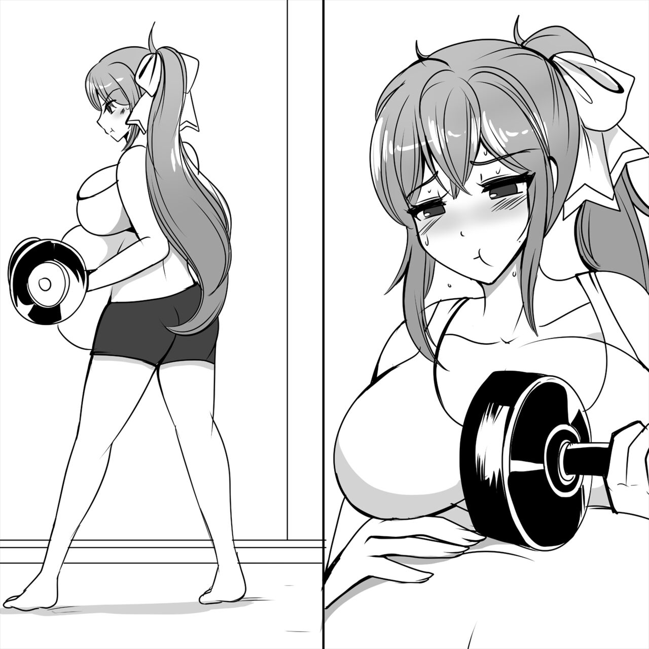 Akagi and Mikoto Pregnant Futa page 11 full