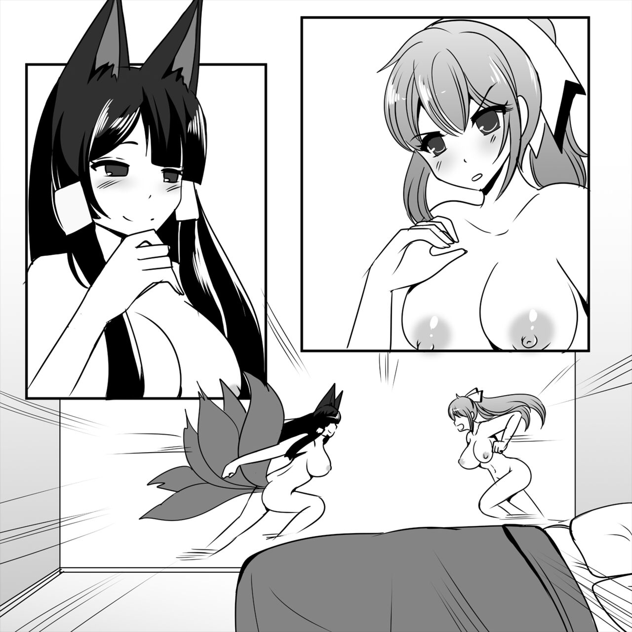 Akagi and Mikoto Pregnant Futa page 2 full