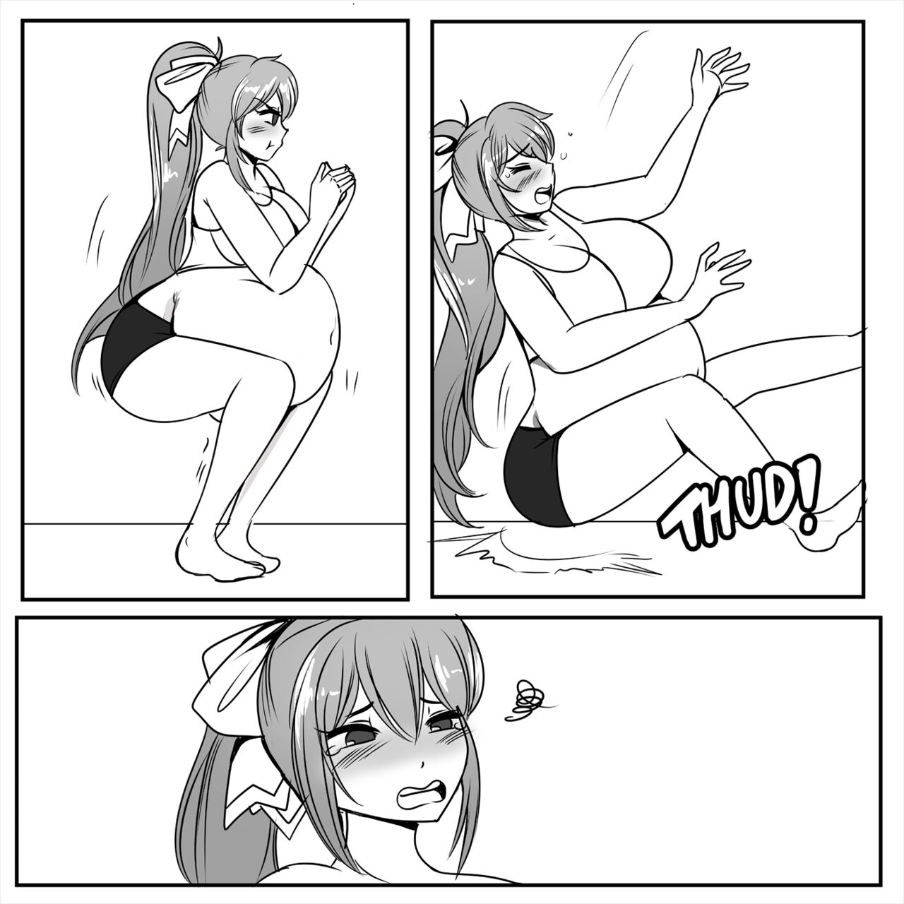 Akagi and Mikoto Pregnant Futa page 9 full