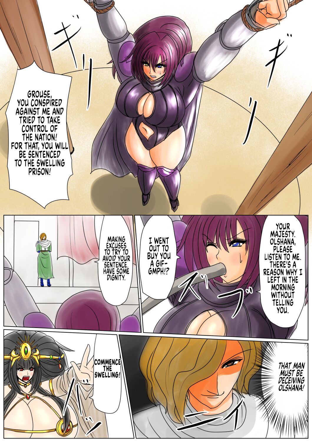 Swelling prison queen page 12 full