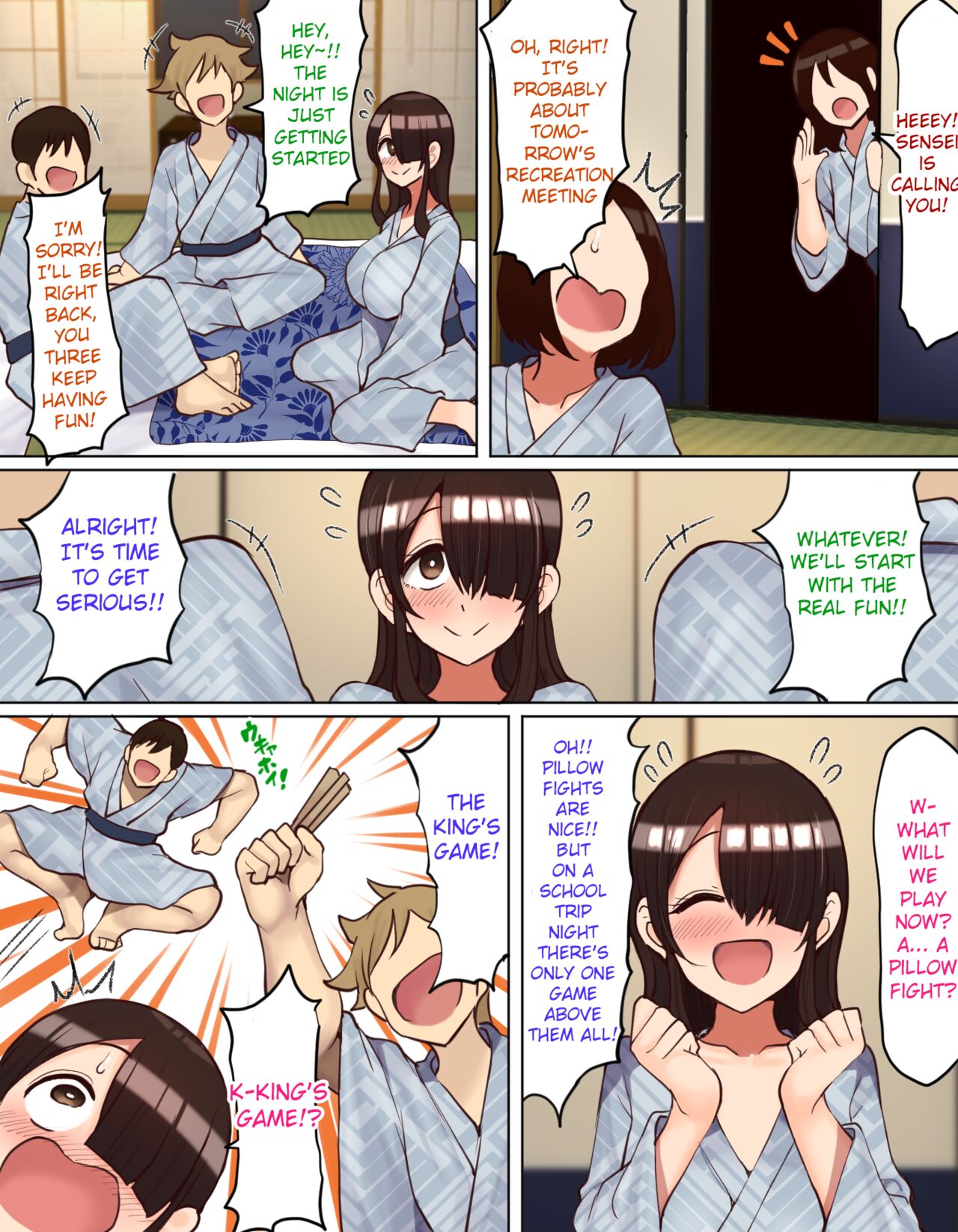 Shuugaku Ryokou de YouCha to Onaji Group ni Nacchatta Mekakure InCha-chan |  Gloomy-chan Ended Up in a Lively Group on the School Trip - Page 5 - Comic  Porn XXX