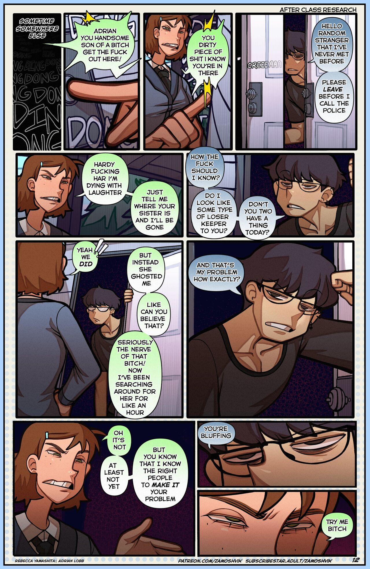 Meteor Creek: Afterclass Research page 12 full