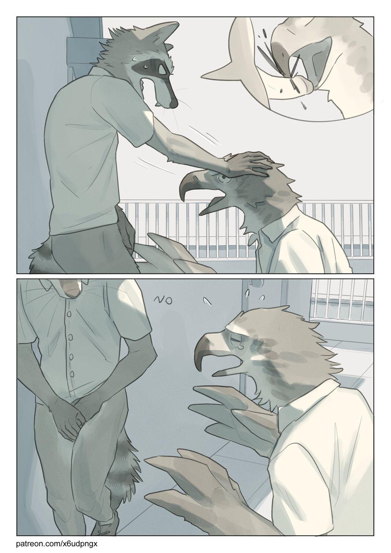Wolf and Eagle - Page 10 - Comic Porn XXX