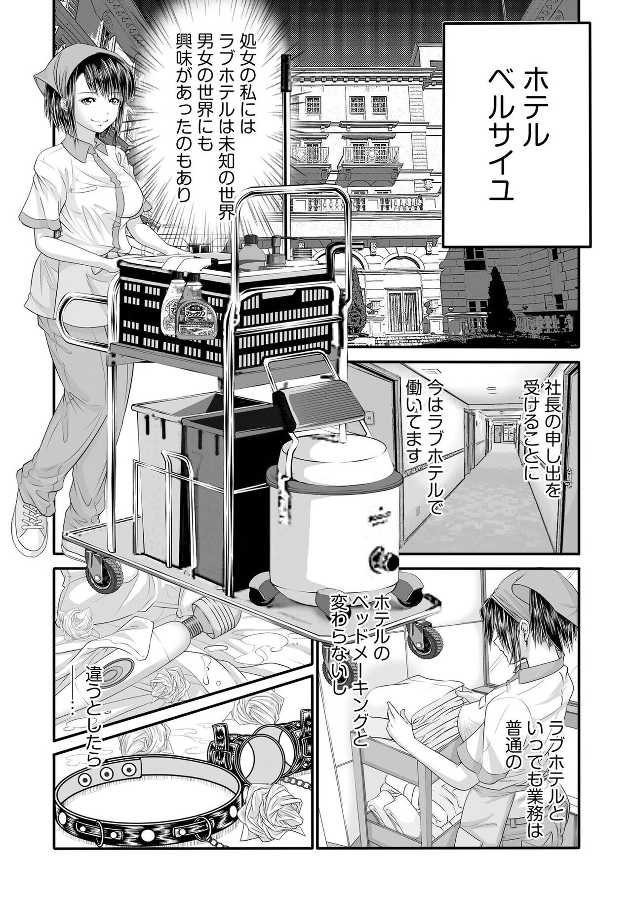 ラブホ清掃員をしていた私がAVデビューをした理由 第01巻 page 12 full