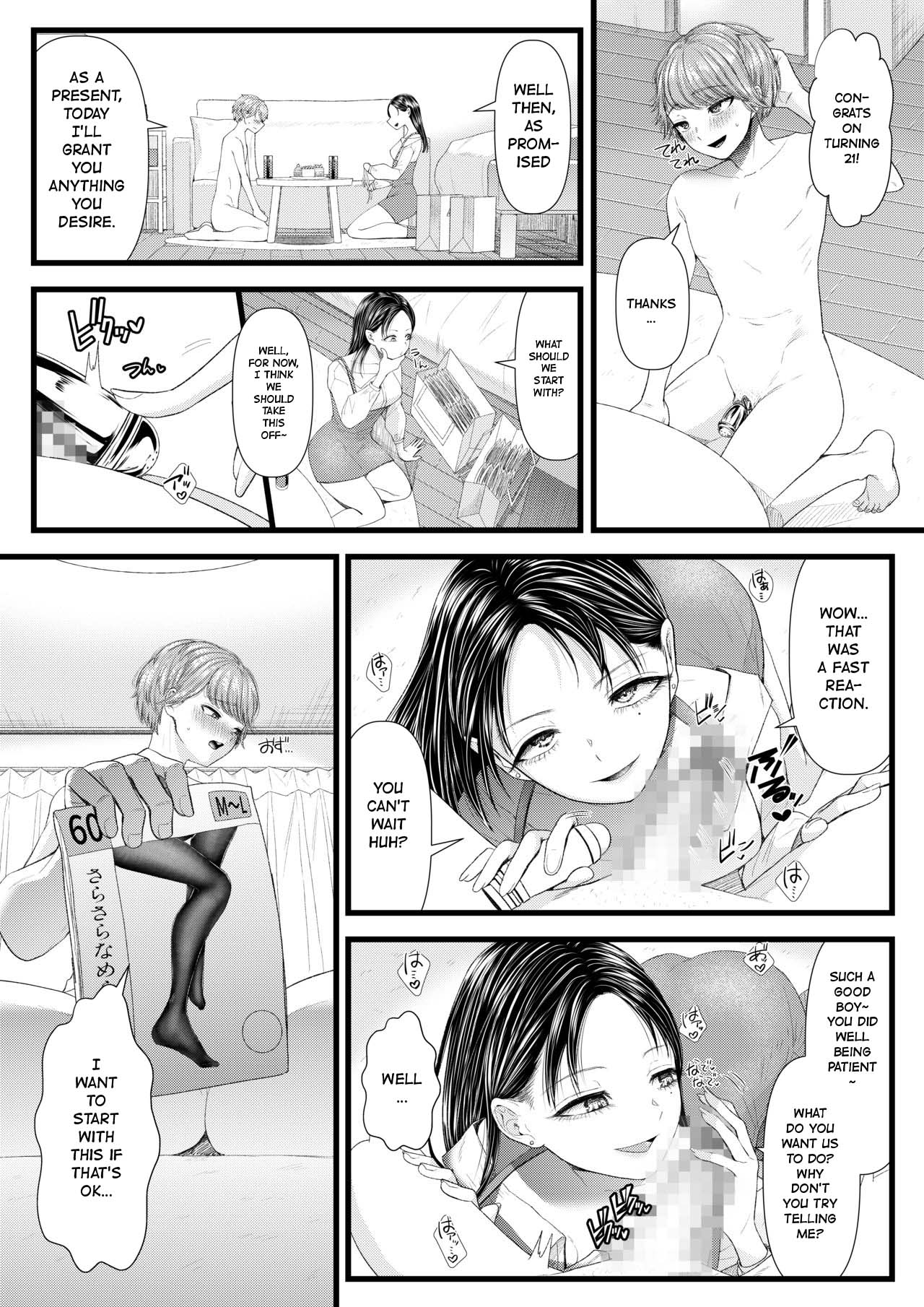 My Boyfriend is a Masochist: Leg Fetish, Birthday Edition page 4 full