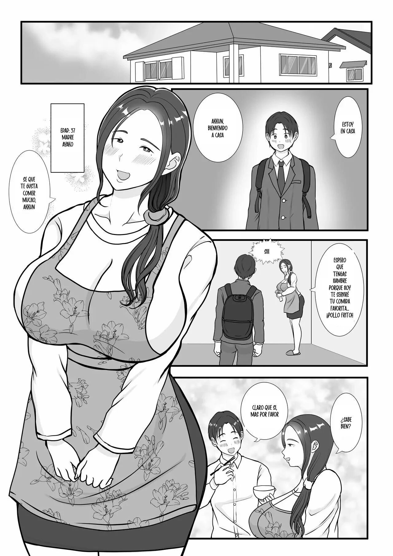 Boku wa Haha ni Gachikoi Shiteru 1 | Cómo me Enamoré de mi Mamá 1 page 2 full