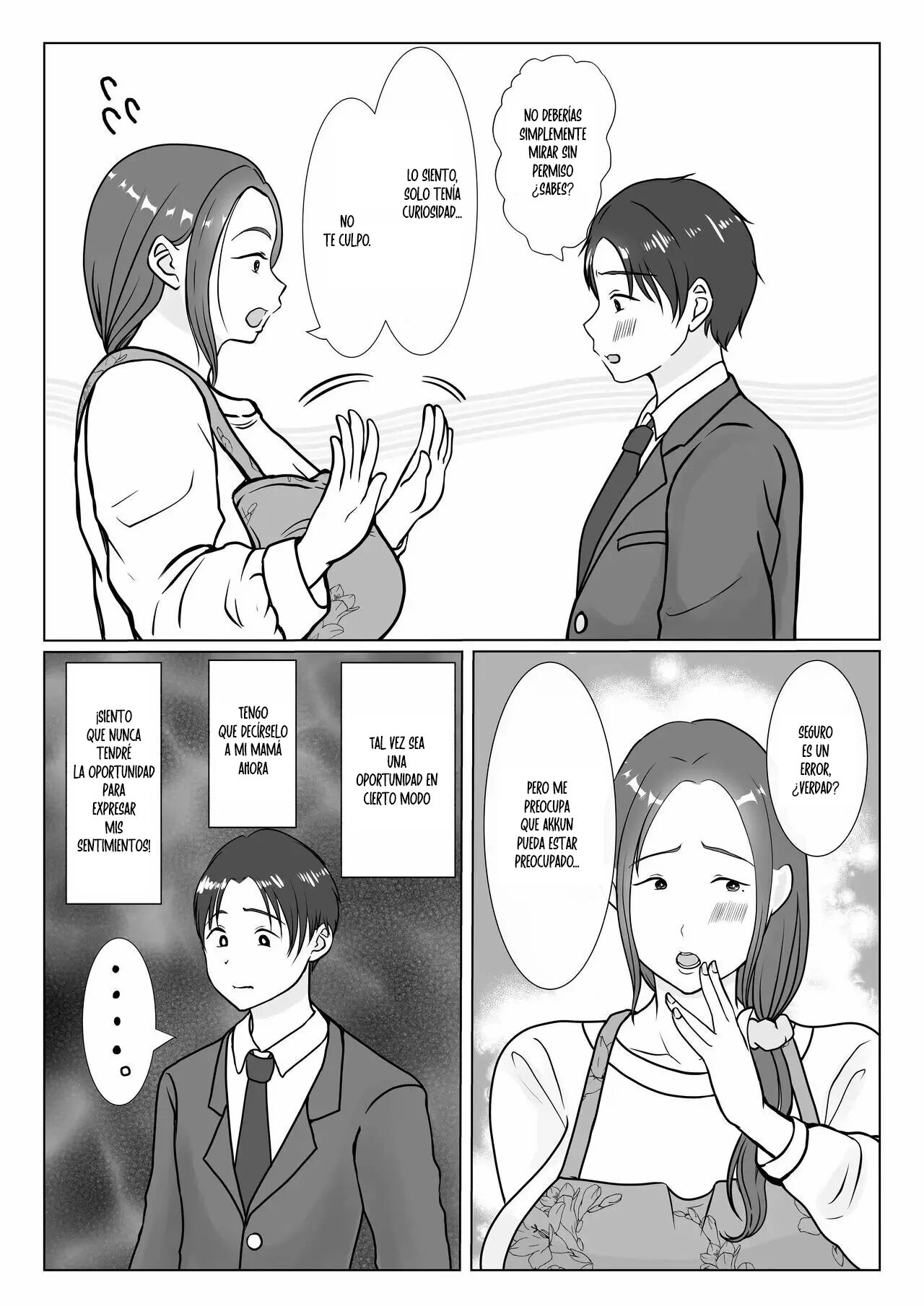 Boku wa Haha ni Gachikoi Shiteru 1 | Cómo me Enamoré de mi Mamá 1 page 9 full