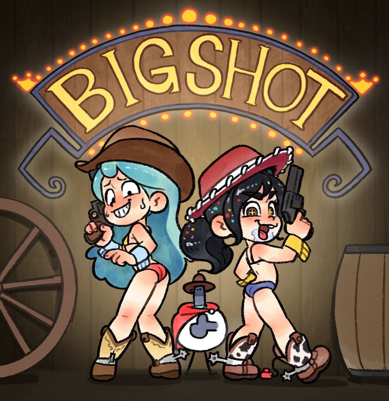 Vanellope & Hilda Cowgirls page 4 full