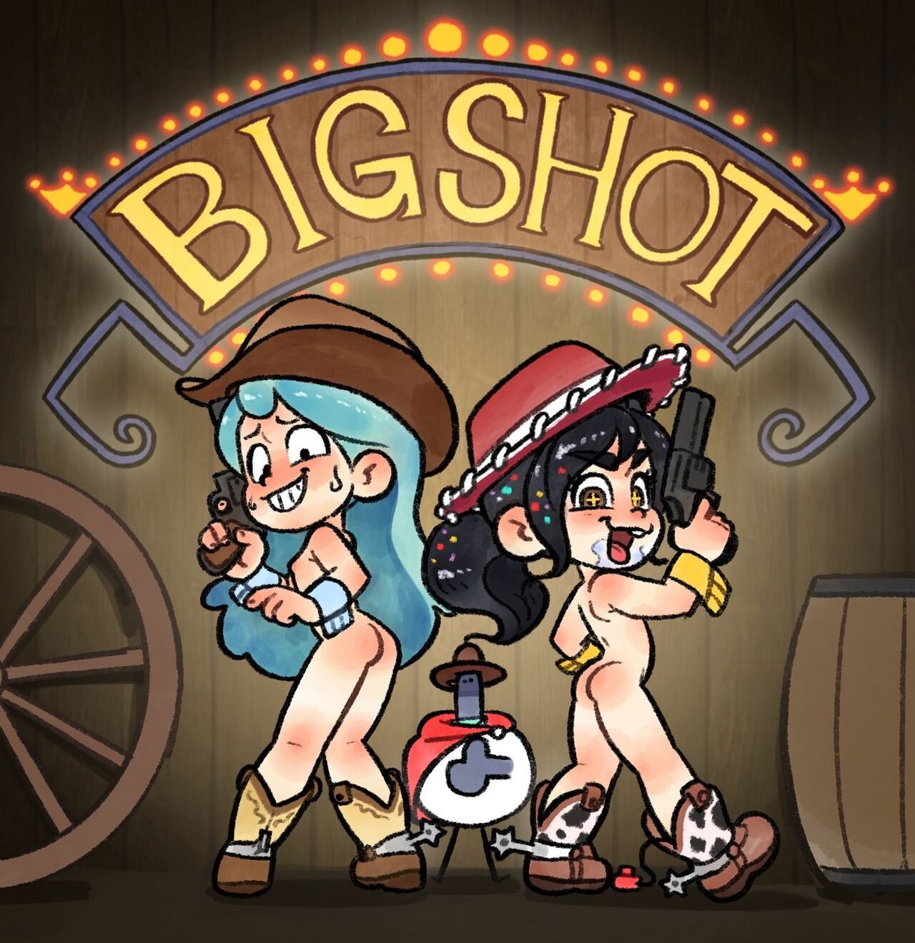 Vanellope & Hilda Cowgirls page 6 full