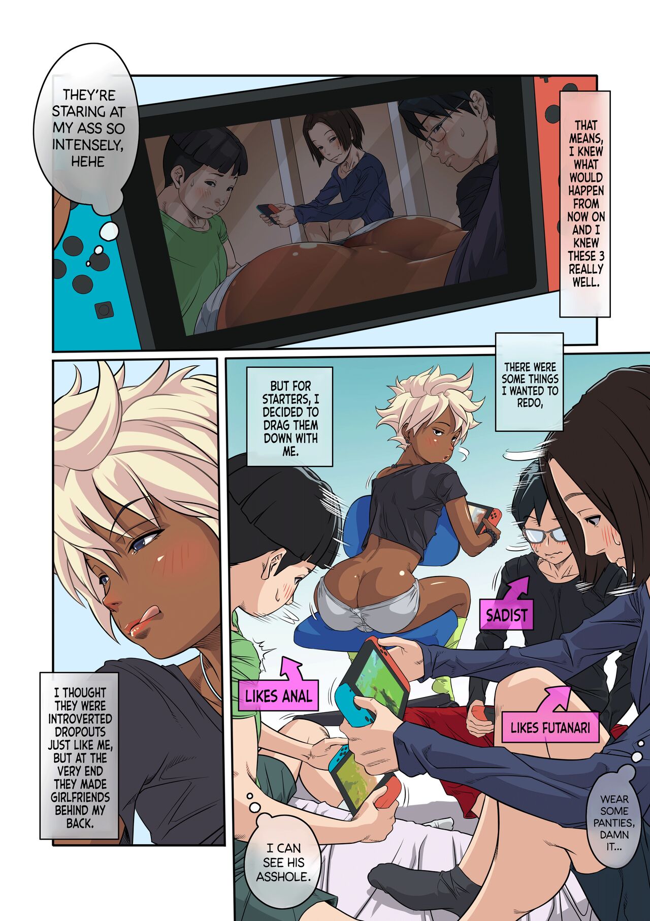 Kuroiga Gal dewa nai /  I'm Black, But I'm Not A Gal page 11 full