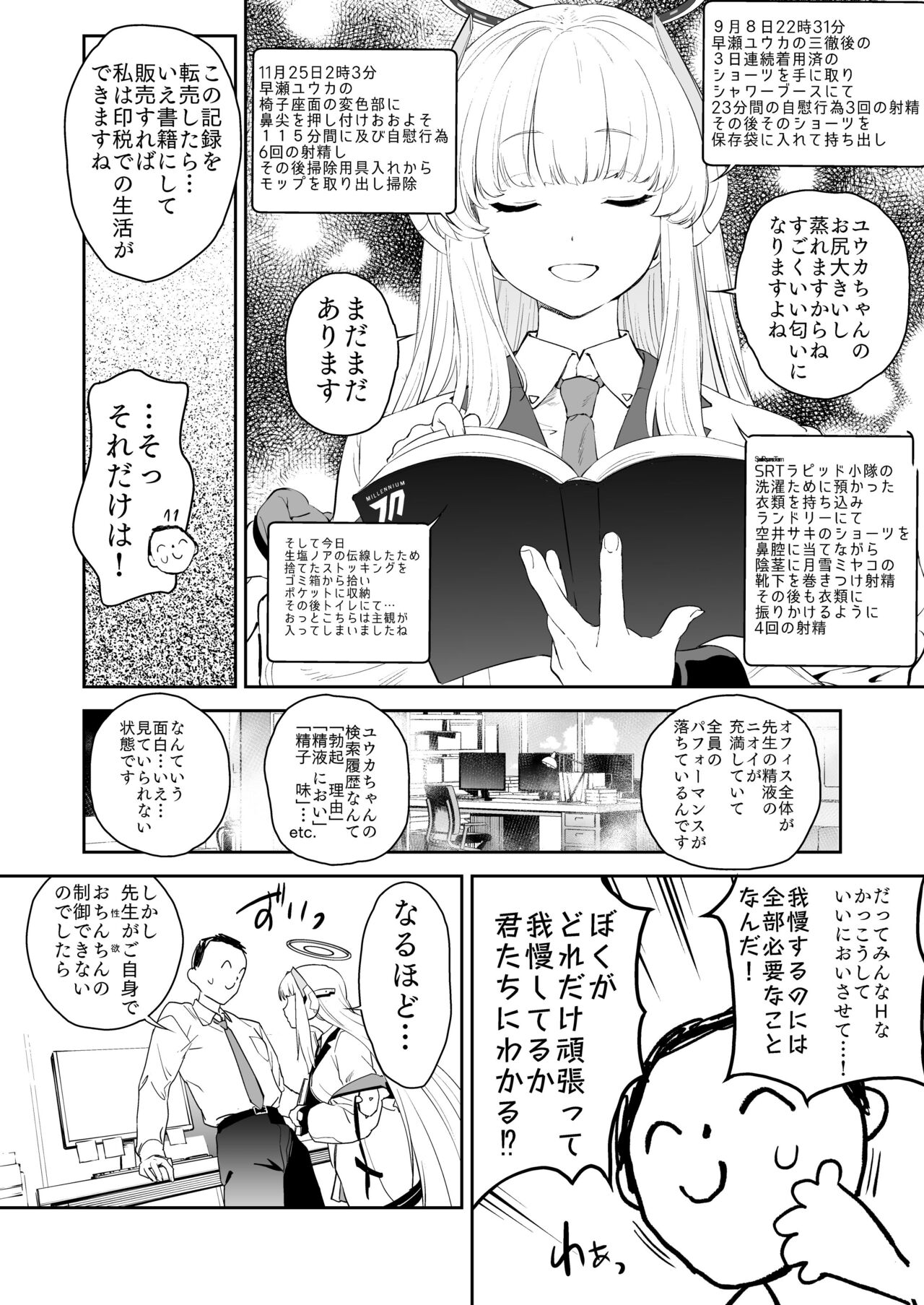 Seminar Shoki Ushio Noa ni Yoru Gyaku Chinpo Kanri Kiroku page 5 full