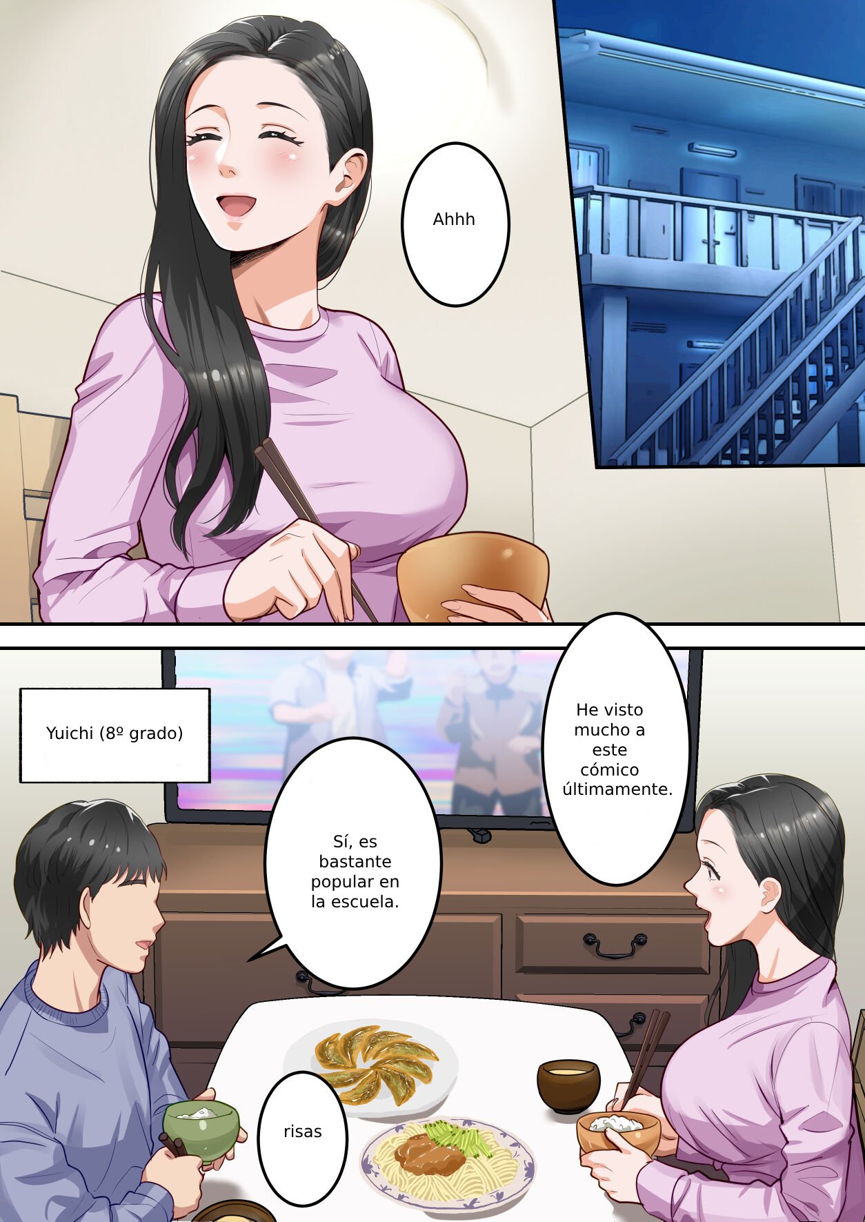 Boku no  Daisuki na Okaa-san  o  Tannin no Sensei ni Toraremashita page 2 full