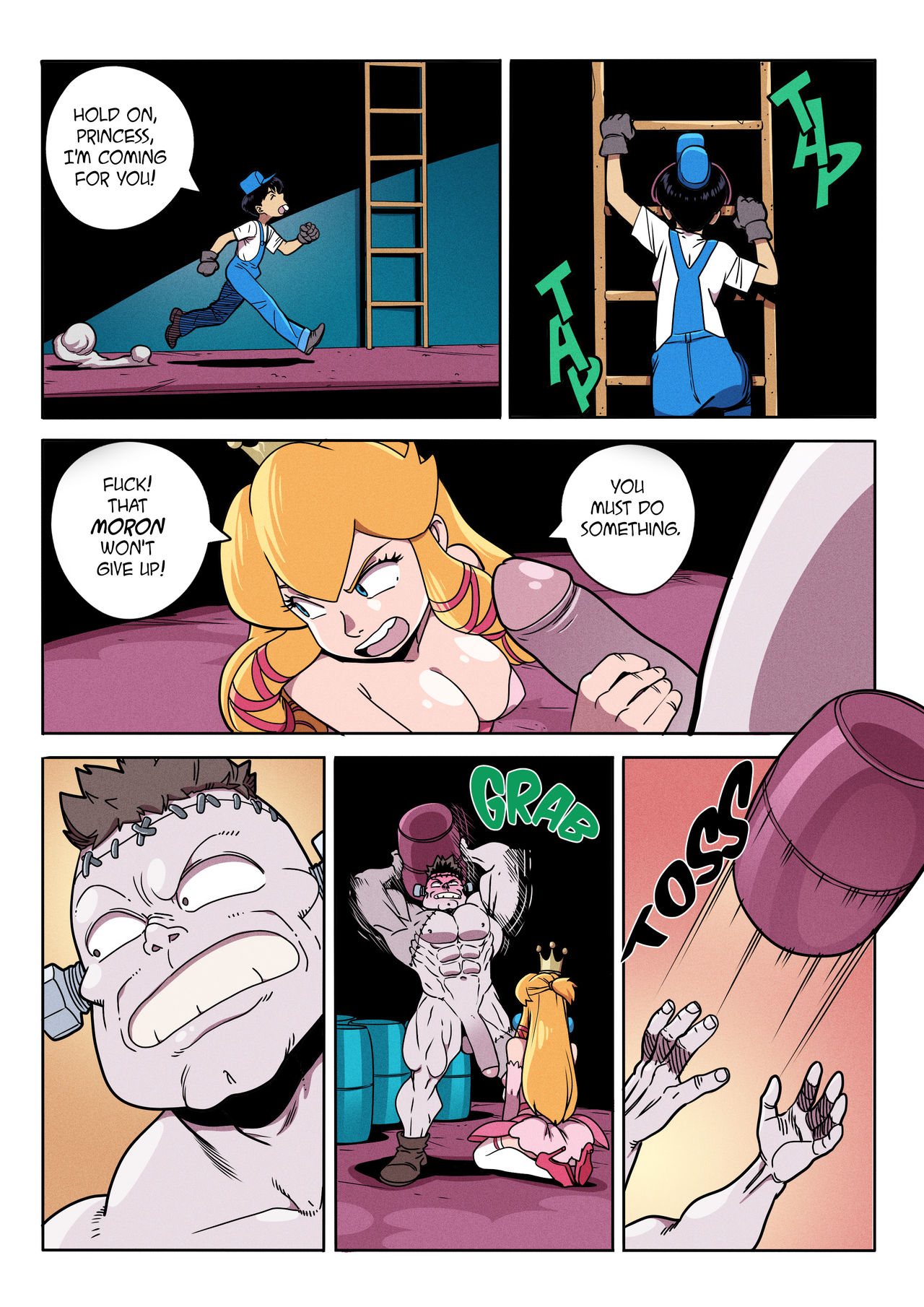 SUPER TOSHIRO: How High Can You Get page 6 full