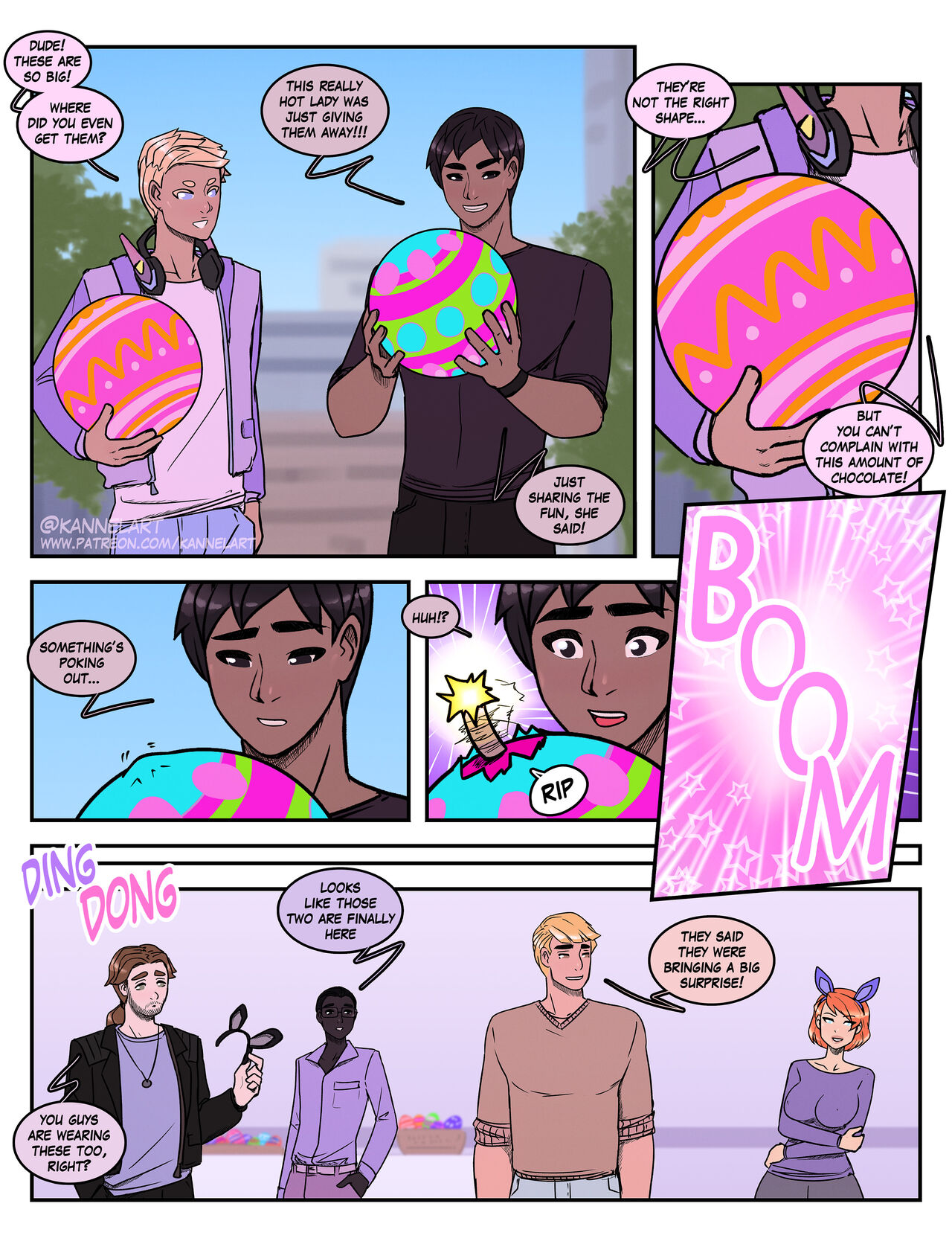 Easter Surprise: Sharing the Fun! page 1 full
