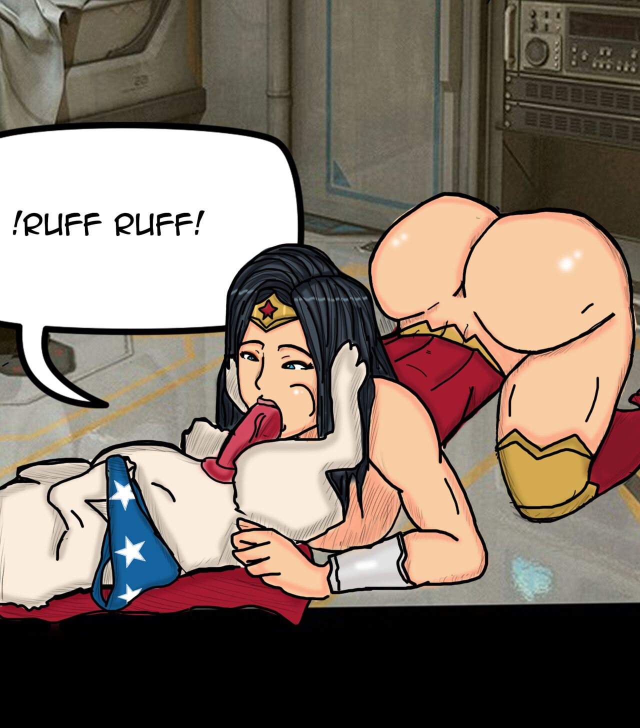 Krypto and his Wonder Whore page 11 full