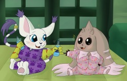 Digimon - Bandwidth Soda Sleepover + Tech Eater Full Comic