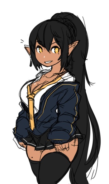 [various] River - Dark Elf Gal (by Zana) [OC] cover