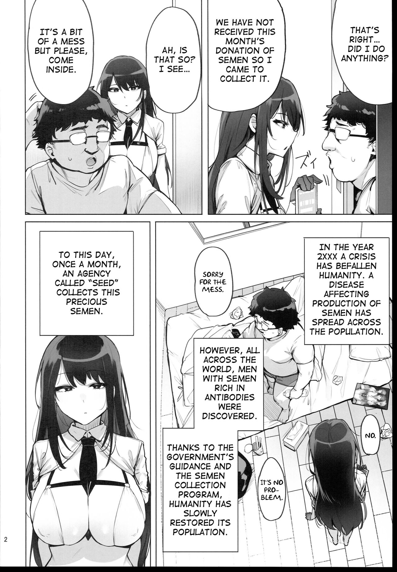 Anata no Semen Kaishuu Shimasu page 4 full
